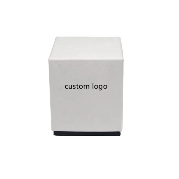 Custom Printed Rigid Candle Gift Boxes with Gold Foil Logo Custom Printed Rigid Candle Gift Boxes with Gold Foil Logo