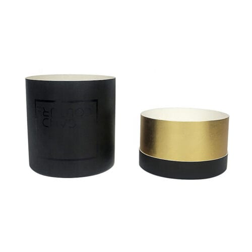 Custom Black Candle Paper Tube Packaging Boxes With Logo Custom Black Candle Paper Tube Packaging Boxes With Logo
