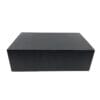 Caja de embalaje de regalo de tapa rígida y base de papel negra personalizada Caja de embalaje de regalo de tapa rígida y base de papel negra personalizada