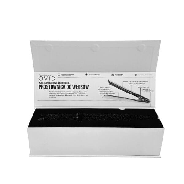 Caja rígida de lujo personalizada para el embalaje de planchas de pelo Caja rígida de lujo personalizada para el embalaje de planchas de pelo