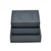 Caja de papel rígido negra mate personalizada con tapa con logotipo impreso Caja de papel rígido negra mate personalizada con tapa con logotipo impreso