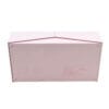Caja de regalo rígida rosa personalizada con espuma y solapas laterales Caja de regalo rígida rosa personalizada con espuma y solapas laterales