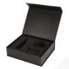 Set di confezioni regalo magnetiche rigide nere stampate su ordinazione Set di confezioni regalo magnetiche rigide nere stampate su ordinazione