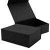 Set di confezioni regalo magnetiche rigide nere stampate su ordinazione Set di confezioni regalo magnetiche rigide nere stampate su ordinazione