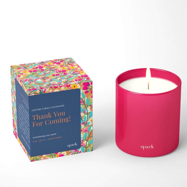 Cajas para velas y tubos de papel con impresión personalizada OEM Cajas para velas y tubos de papel con impresión personalizada OEM