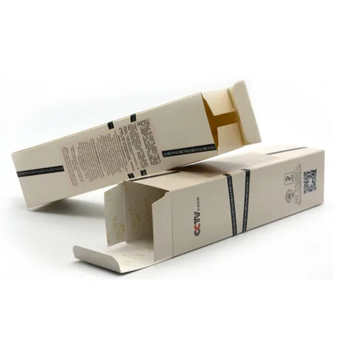 Custom Printed Folding Paper Box for Skincare Packaging