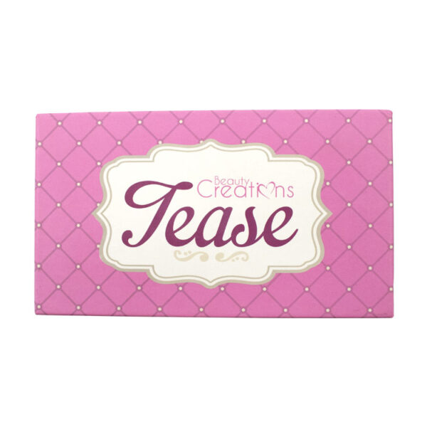 Wholesale eyeshadow palette packaging with hinged cover, transparent window and fitted cosmetic tray Printed Eyeshadow Palette Packaging Box with Window Insert